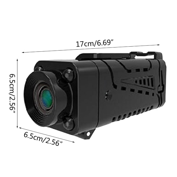 Mini Body Camera Bärbar Dold-Camera Personals Pocket Videokamera Liten säkerhetskamera med rörelsedetektering natt