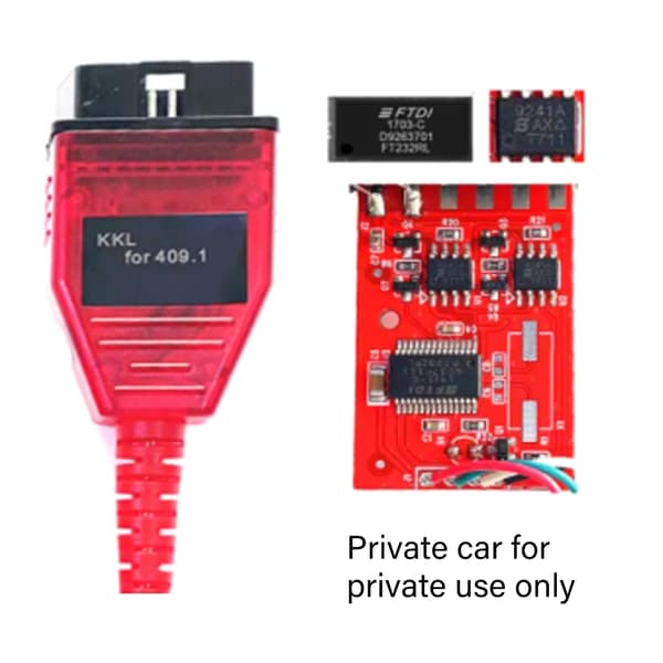 Global OBD2-leser for 16-pinners J1962-kobling Win7 Consistent Chart UNIT Stir