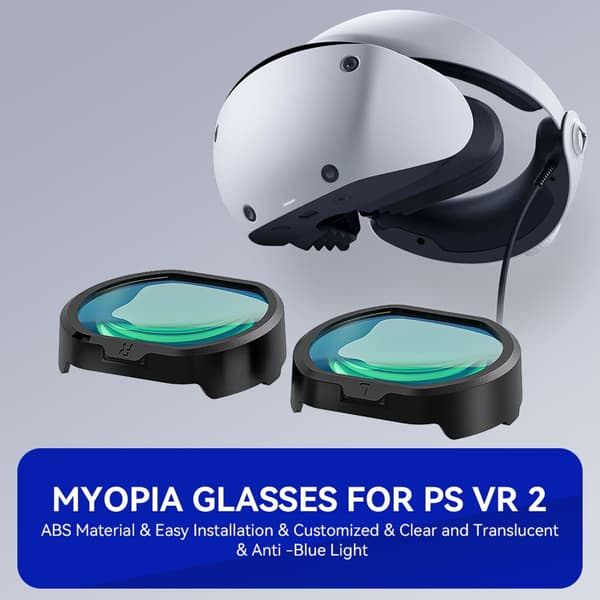 Linsskyddsringar för PS VR2 Glasögon Fästesfästen Lättviktsram