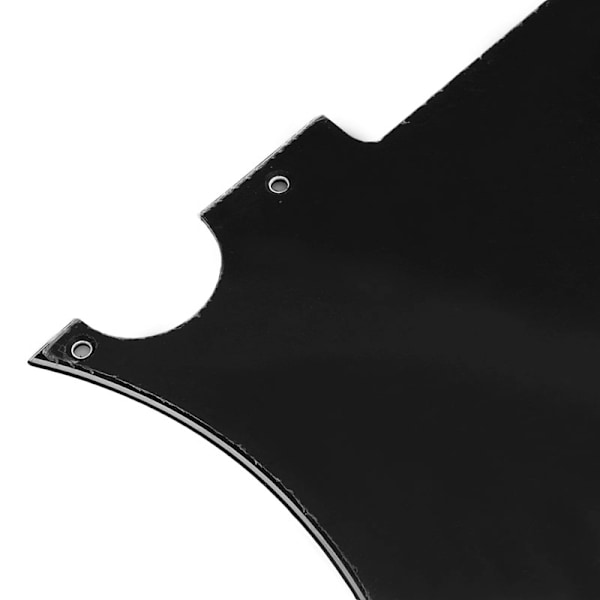 3-lagers stil elgitarr plektrumskydd scratchplatta passar Telecaster svart