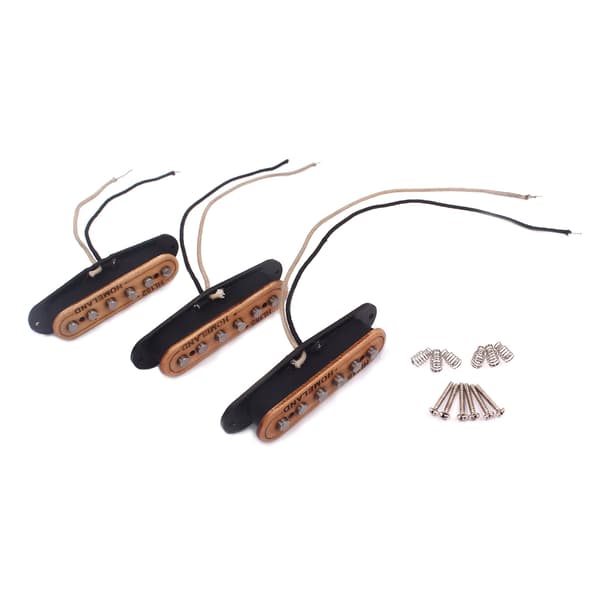 3st Elektriska Gitarr Pickuper Lönnträ Hals Mellan Stall Single Coil Pickuper