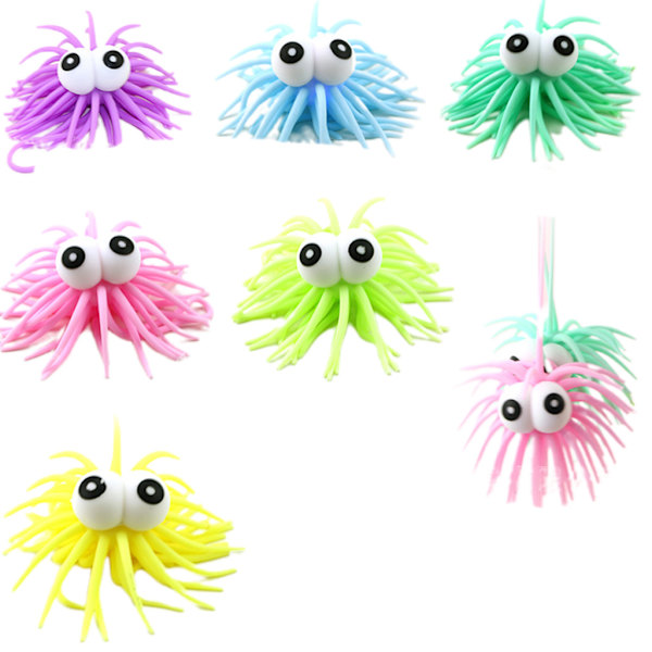 Søpindsvin Pels Selvlysende Bold Børnelegetøj Vent Dekompressionslegetøj Fidget Ball Stress Relief Luminous Fidget Ball