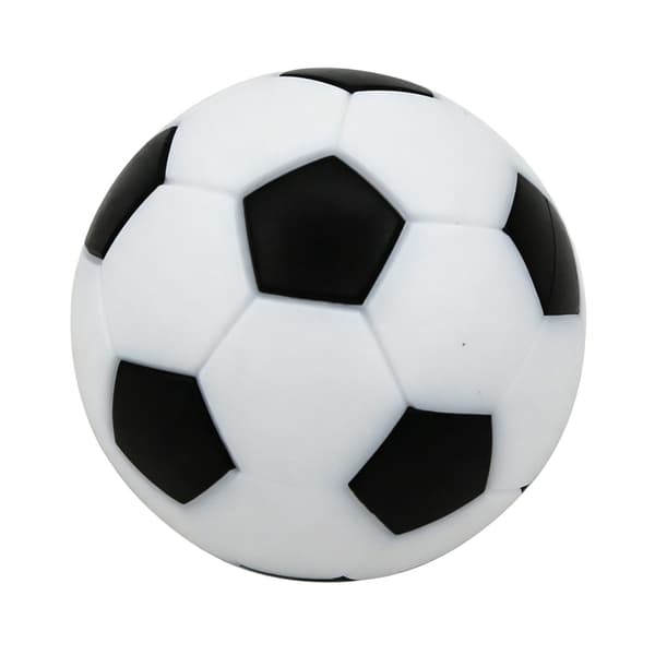 Sæt med 6 standard 23 mm bordfodboldbolde perfekt til bordfodboldspil