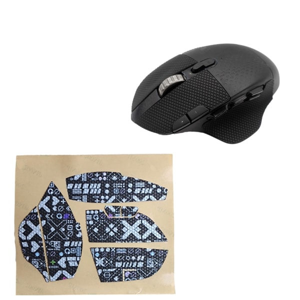 Anti-halk Stickers Grip Tejp för G604 Mouse Svettbeständig Grip Tejp Black