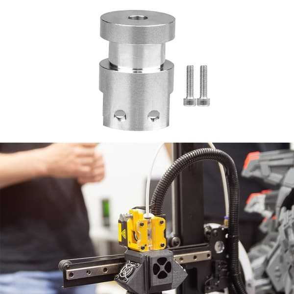 Opgraderet Aluminium Hotend Monteringsadapter Mount 3D Printer Output Konverter