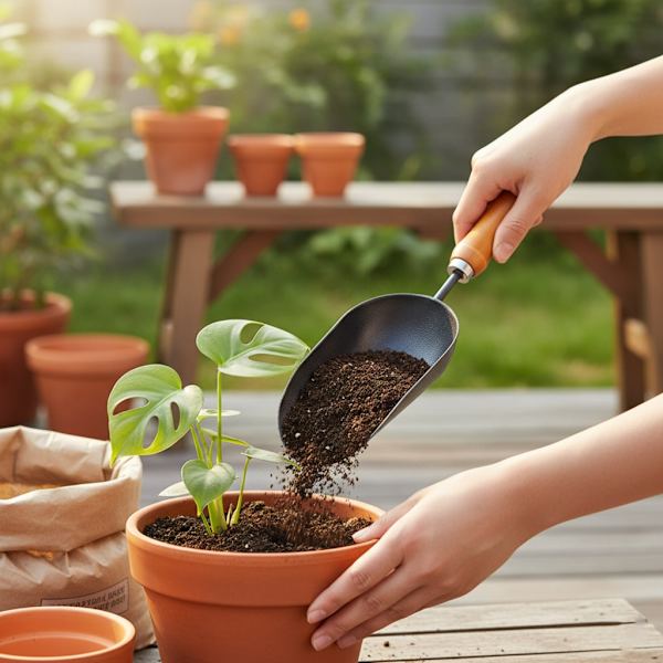 Trädgårdsspade Plantera Handspadar Jord Plantering Grävning Omplantering Sked