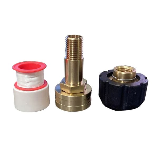 3/4-tums Mässing Trädgårdsslang Adapter M22-14mm Högtryck Biltvätt Koppling
