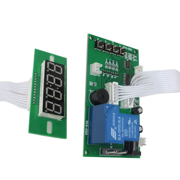 Fyr-siffrig Tidskontroll Timer Board Spelmodul för Myntacceptor