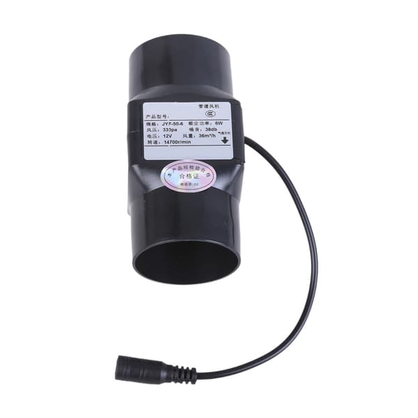 12V Udsugningsventilator Inline Kanal Hydroponisk Luftblæser Udsugningsventilator Lav Støj