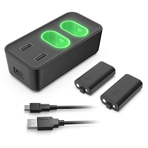 Lader Dock Dobbelt ladestation til Series |S-controller，Fantastisk ydeevne