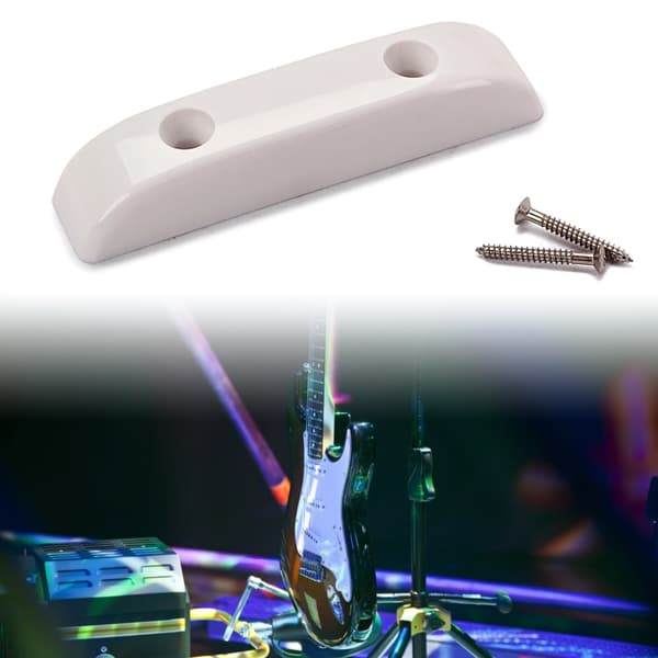 Gitarr Plast Tumstöd Tumgrepp med Skruvar Ersättning