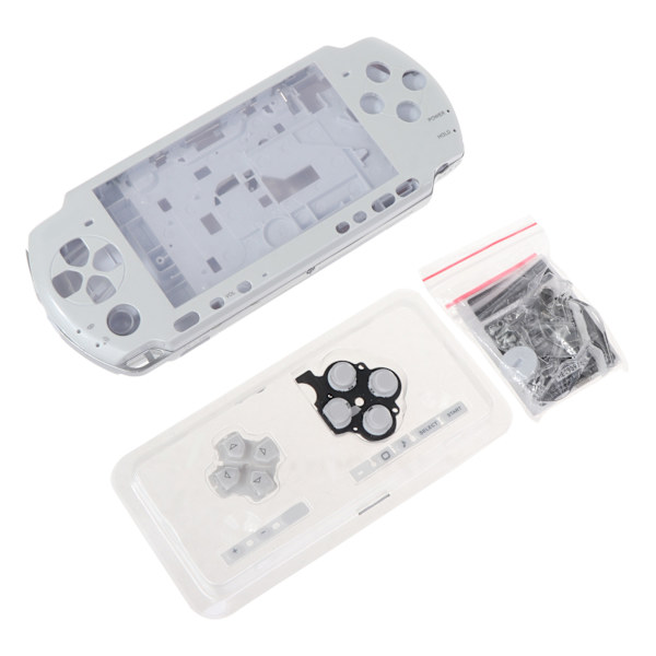 Slitstark Full for Case för PSP3000 Spelkonsol Speltillbehör Slitstark PC för Shell med knappar Byt ut hölje
