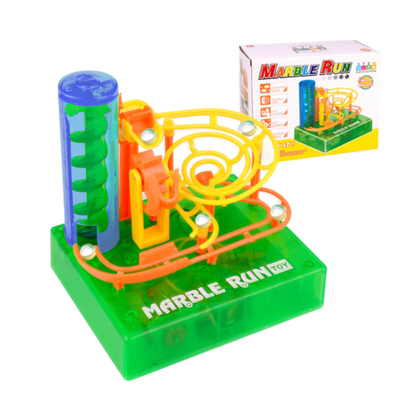 DIY Electric Maze Ball Track Marble Race Run Blocks Insatta byggstenar för