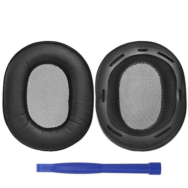 Pustende øreputer for MDR-1A Headset Støyreduserende øreputer Minnesvamp øreputer Hodetelefonermer Pute