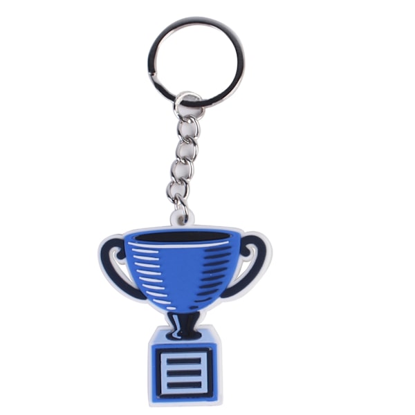Fashion Ishockey Nøglering Taske Charm Tegneserie Vinter Sport Vedhæng Nøglering 3
