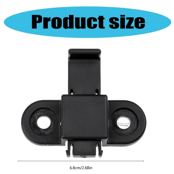 Kajak Slide Lock Spænde Hardware til Fodpedaler System Fastgørelses Tilbehør