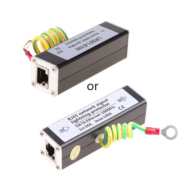 Network RJ45 overvågningsudstyr kamera til lynbeskytter overspændingsbeskytter