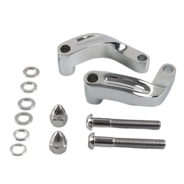 2x Motorcykel Backspeglar Extension Riser Extend Adapter