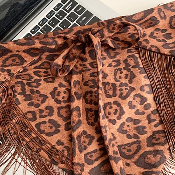 Brett midjebälte med tofsar, accentuerad polyester, midjeformare, höftaccessoar
