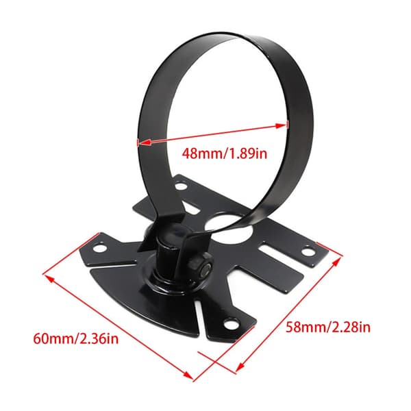 Instrumentstativ 2 tum/52 mm Diameter Mätarfäste Justerbart