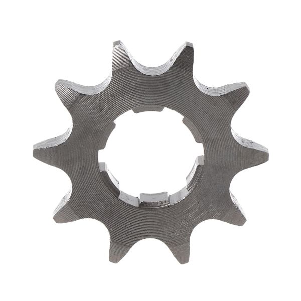 10-19 Hammasen Ketjupyörä Mini- ja Pienille Urheiluautoille, Taskumottoripyörille, Maastopyörille, Ketjuvetopyörälle Silver gray