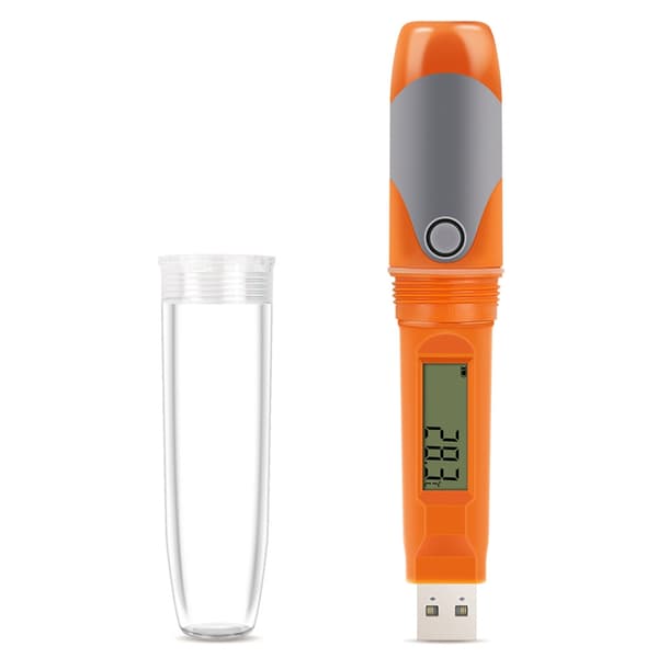 Kompakt ABS temperaturdatalogger med 0,1℃ opløsning til medicinopbevaring
