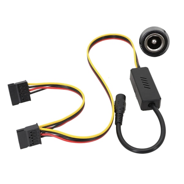 Hållbarhet SATA till DC5,5X2,5mm 12V power för strömförsörjning av hårddisk 50cm