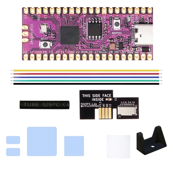 Raspberry Picoboot Pi Pico Board Erstatning Modchip SD2SP2 Adapter GC2SD