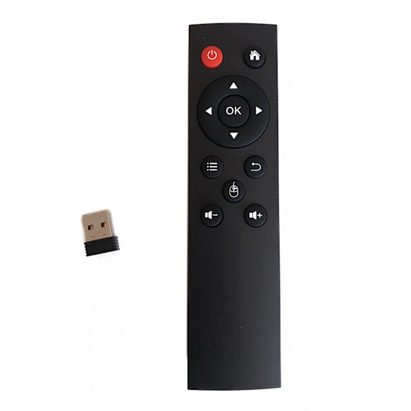 Mini 2.4G kaukosäädin langaton näppäimistö Air Mouse PC Smart TV Androidille
