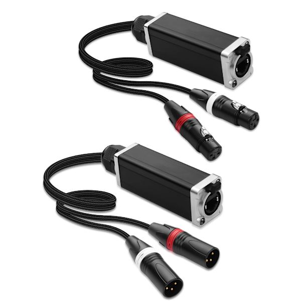 Stage XLR Ethercon Booster Extender til 100m DMX512 Lysstyring