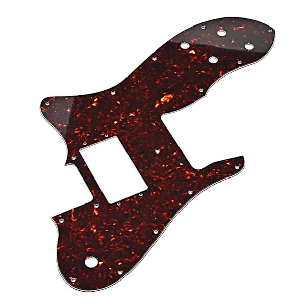 Standard 16 hål 6 strängar gitarr singel H plektrumskydd för modern gitarrbas
