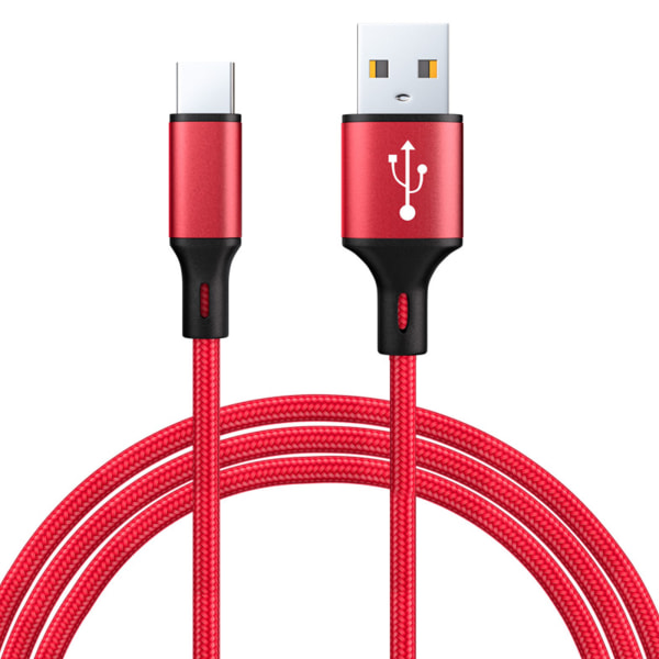 USB Type-C -laturijohto Kannettava älypuhelin Tabletin latauskaapeli Synkronointi tiedonsiirtokaapeli Pikalataus punottu johto