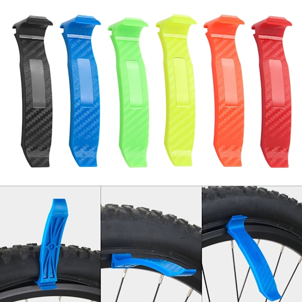 Cykel Dæk Værktøj Dækjern Reparation Cykler Slange Dækjern Dæk Dækjern Orange