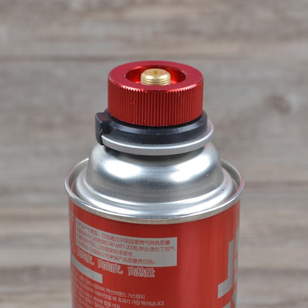 Adapter for gasskomfyr, slangekobling, automatisk avstengningsadapter, oppblåsbare deler Yellow