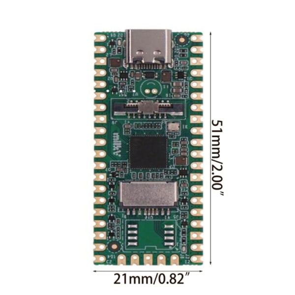 RISC-V Development Board Milk-V Duo Dual Core 1G CV1800B stöder Linux för att ersätta Raspberry Pi PICO