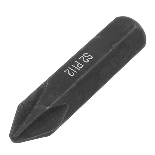 8 mm sterk magnetisk bits skrue slagbits PH1 / PH2 / PH3 3 delers sett