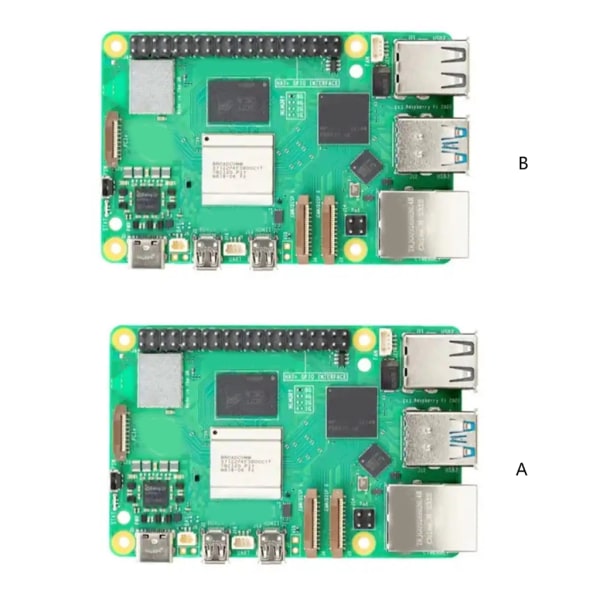 För RPI 5 4/8GB RAM Development Board 40Pin Header Trådlös Bluetooth-kompatibel null - 4G