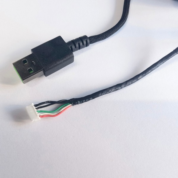 Reparationsåtkomst för USB muskabelbyte för DeathadderV2 Mini Game Mouse, snabb överföring