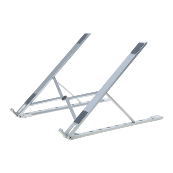 Ergonomisk justerbar computerstativ Letvægts laptopholder i aluminium med varmeudluftning til at hæve bærbar computer 11-17 tommer