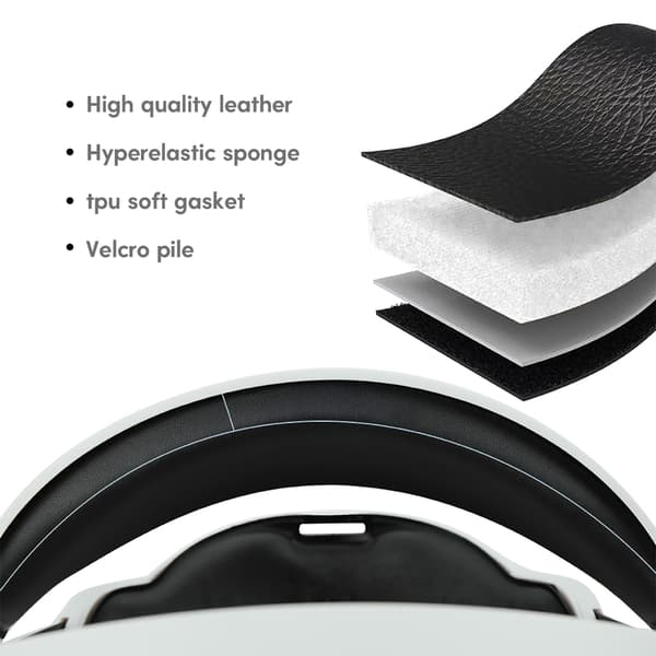 Komfortabelt VR-spillhodebånd Hodestropper for 3 Headset Hodebånd Stropper