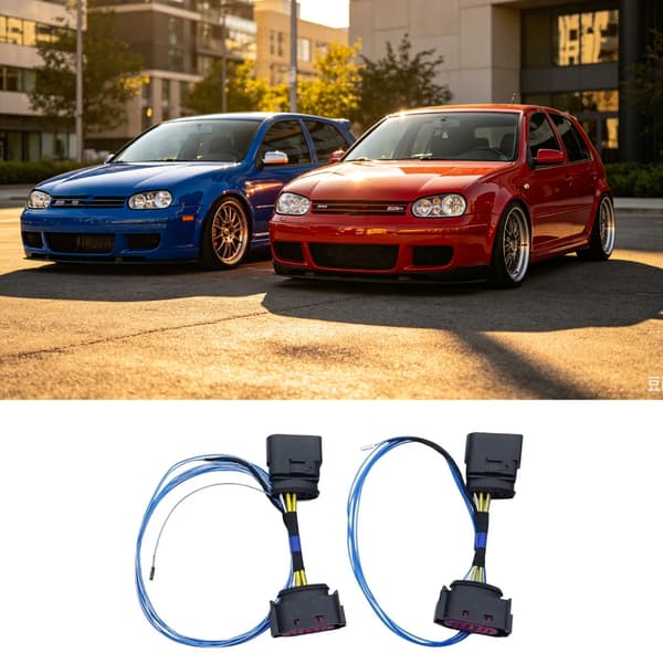 Professionelt Forlygte Stik Ledningsnet Sæt Plug Play Til MK5 Golf MK4 Modeller