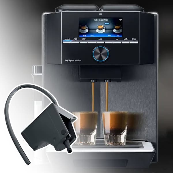 Kaffeudstyr Mælkeskum Link Reservedel 83mm Længde Plastik Tilføjelse