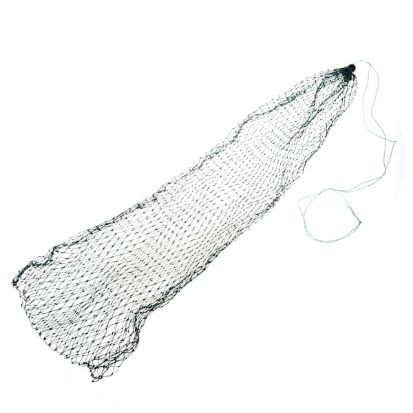 Fiskenet fælde nylon mesh støbt fiskeri tilbehør enkel belastning fisk taske tackle 1m