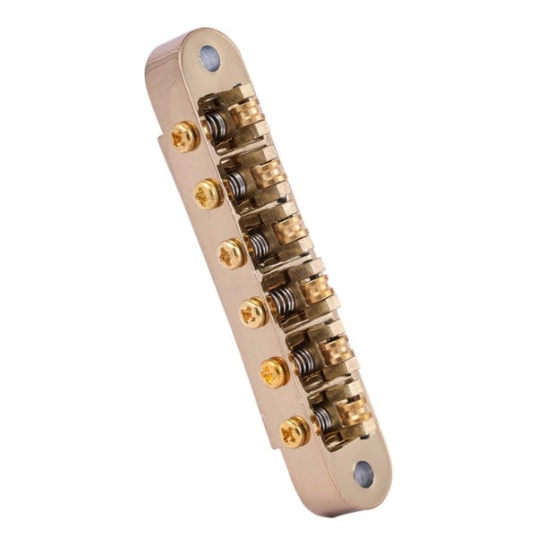 Gitarr Zinklegering 6 Strängar Tune O-Matic Stil Gitarrstall Zinklegering Sadel Golden