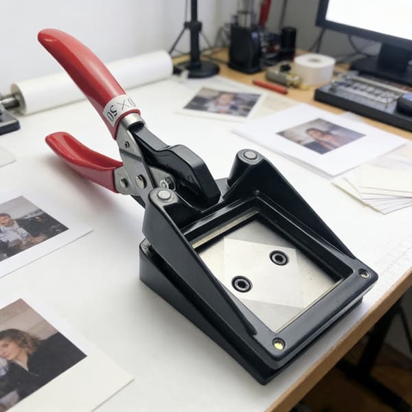 Profesjonell 50x50mm bildekutter inkludert herdet stålblad for myknet