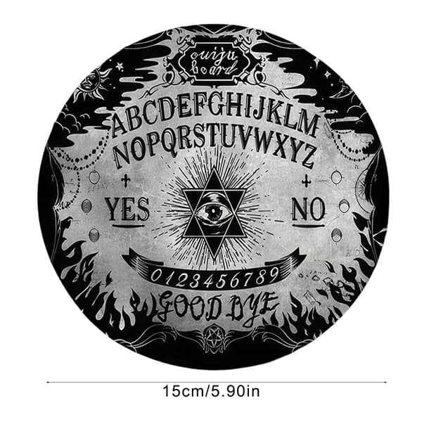 Astrologi Pendler Matte Musematte Gummi Divinasjonsmatte for Skrivebordsdekorasjon