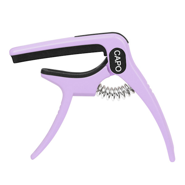 Guitar Rolling Capo Sliding Capo Justerbar Capo Plast og Metal Stål Capo Blue