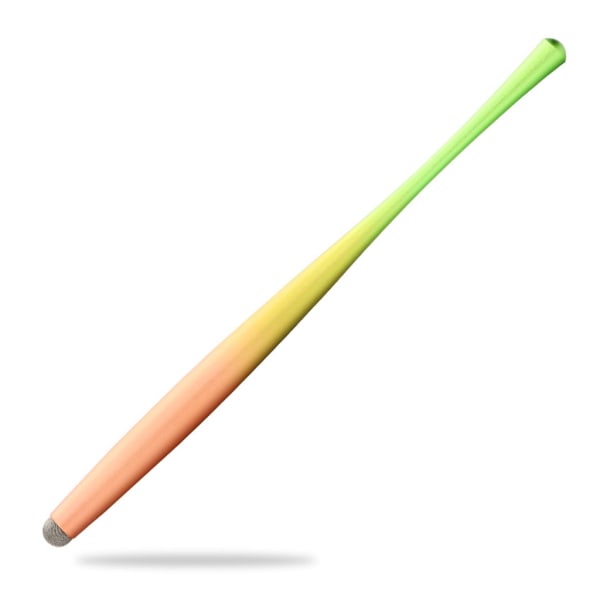 Stylus Pen Fine Point Stylist Penna Skydda Pekskärmstips Basebollträ form White to yellow
