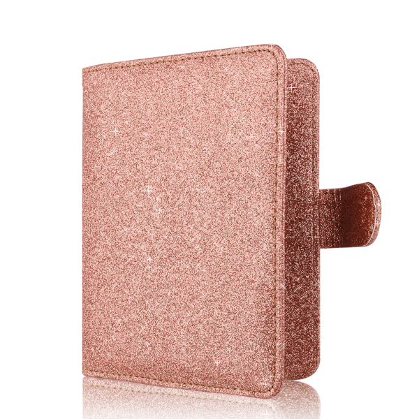Glänsande passhållare plånbok RFID-blockering för case för pass cover fo Gold