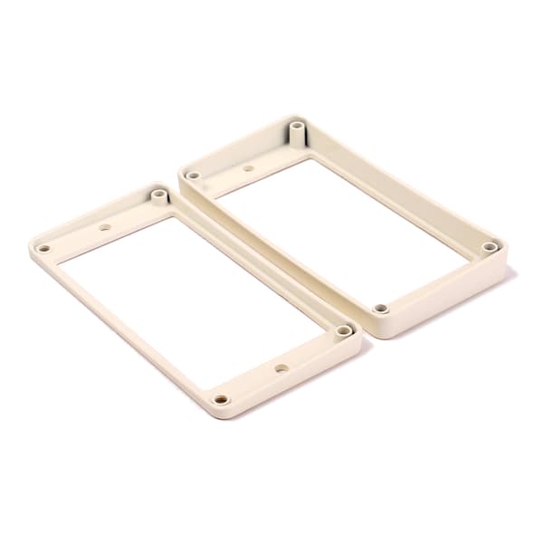 2 st Platt Humbucker Elgitarr Pickup Ram Monteringsringar & Skruvsatser